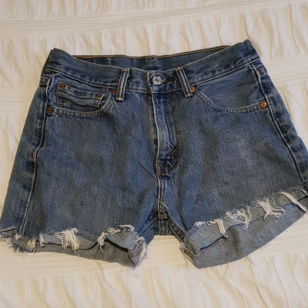 Dark Wash Shorts
